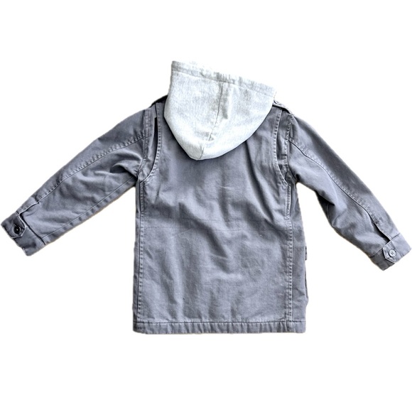 Splendid Boys Hooded Jacket with Plaid Lining - Picture 5 of 10